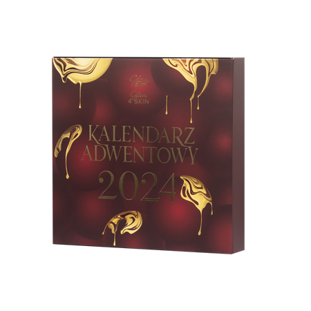  Glam ADVENT CALENDAR 2024 with cosmetics and makeup accessories 