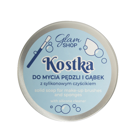 KOSTKA solid soap for makeup - up brushes and sponges with silicone cleaner