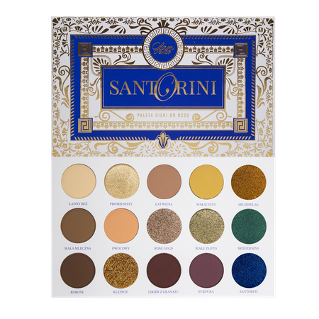 OUTLET - SANTORINI - Eyeshadows palette - SANTORINI 