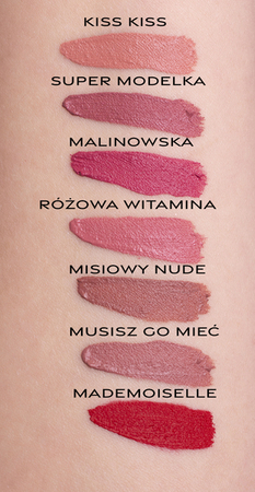 WELUR DO UST - the velvety finish liquid lipstick - MS. MALINOWSKA