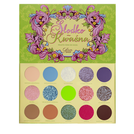 OUTLET - ROCOCO -Eyeshadows palette - SŁODKO KWAŚNA