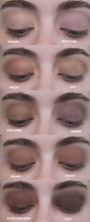 Cień w płynie/baza/eyeliner - SŁONY KARMEL 