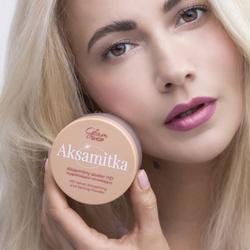 AKSAMITKA - puder HD - wygładzająco - utrwalający