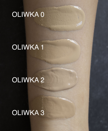 GLAM "CLASSIC" FOUNDATION - OLIVE 0 - new packaging 