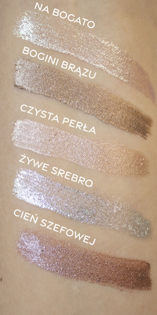 BLASK W PŁYNIE - Shimmery Liquid Eyeshadow - CZYSTA PERŁA 