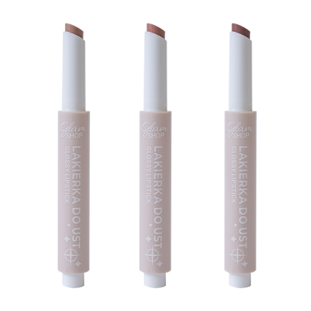 GLOSSY LIPSTICK - SET OD THREE