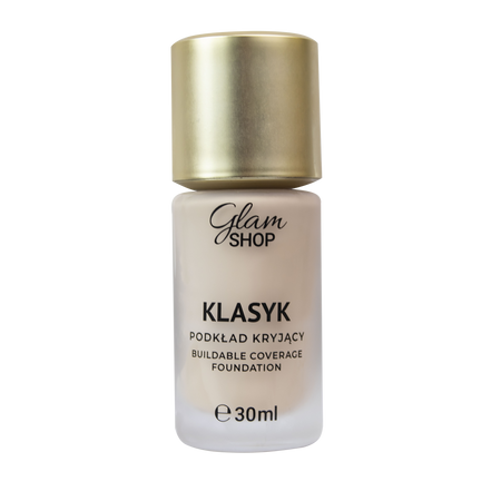 GLAM "CLASSIC" FOUNDATION - OLIVE 0 - new packaging 