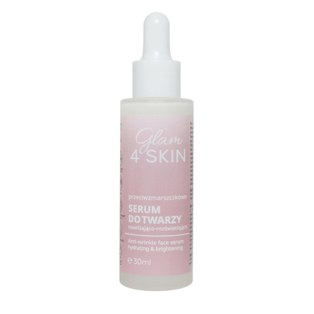OUTLET - Glam4SKIN - PRZECIWZMARSZKOWE SERUM DO TWARZY NAWILŻAJĄCO - ROZŚWIETLAJĄCE - KRÓTKA DATA