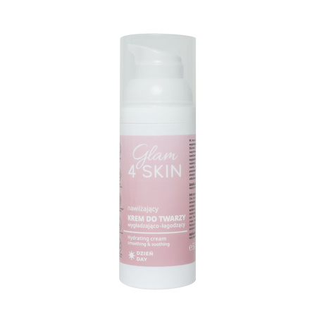 OUTLET - Glam4SKIN - NAWILŻAJĄCY KREM DO TWARZY WYGŁADZAJĄCO-ŁAGODZĄCY - KRÓTKA DATA