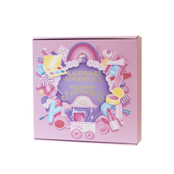 Glam ADVENT CALENDAR 2025 with cosmetics and makeup accessories