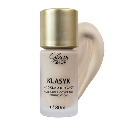 GLAM "CLASSIC" FOUNDATION - OLIVE 0 - new packaging 