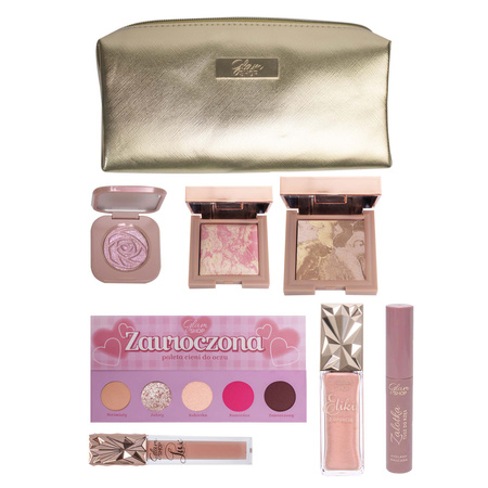 GIFT SET with cosmetic bag - PINK