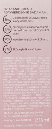  Glam4SKIN - BOGATY KREM POD OCZY I NA POWIEKI