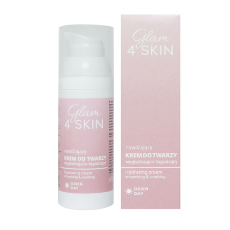 OUTLET - Glam4SKIN - NAWILŻAJĄCY KREM DO TWARZY WYGŁADZAJĄCO-ŁAGODZĄCY - KRÓTKA DATA