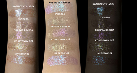 Z FIOLETEM - GEL EYESHADOW - COSMIC SAND