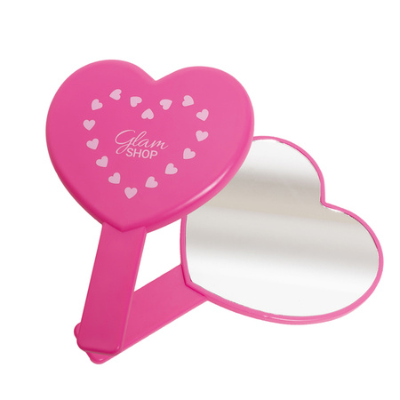  Hand Mirror HEART - pink