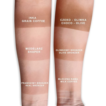 Contouring Powder Grain Coffee