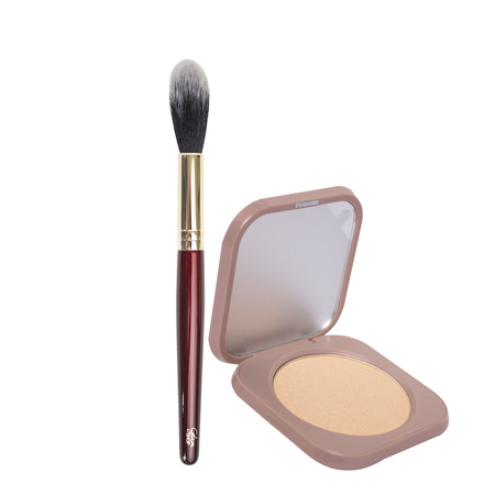  GIFT SET: Highlighter – PROMIEŃ + pędzel GlamBRUSH K8
