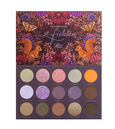 OUTLET - Z FIOLETEM - Eyeshadows palette - Z FIOLETEM